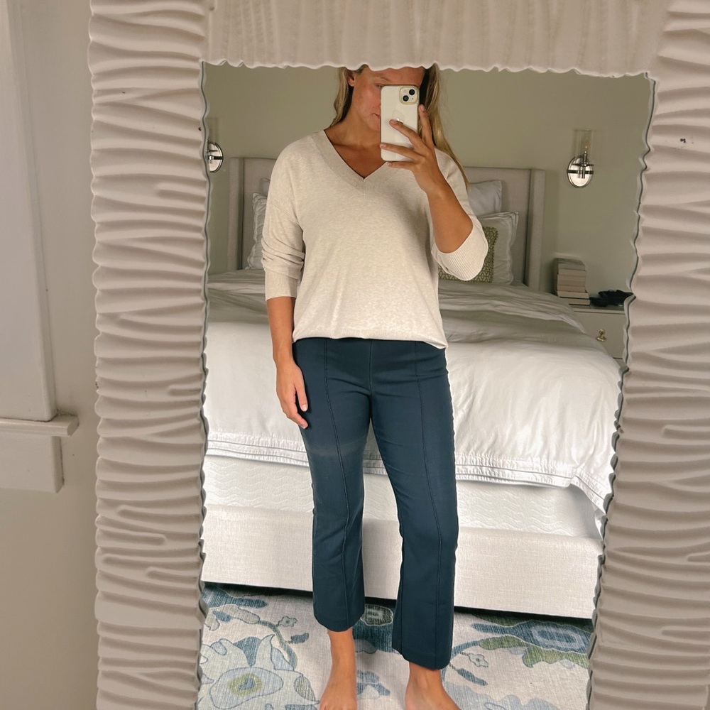 LOFT Ponte Straight Pants